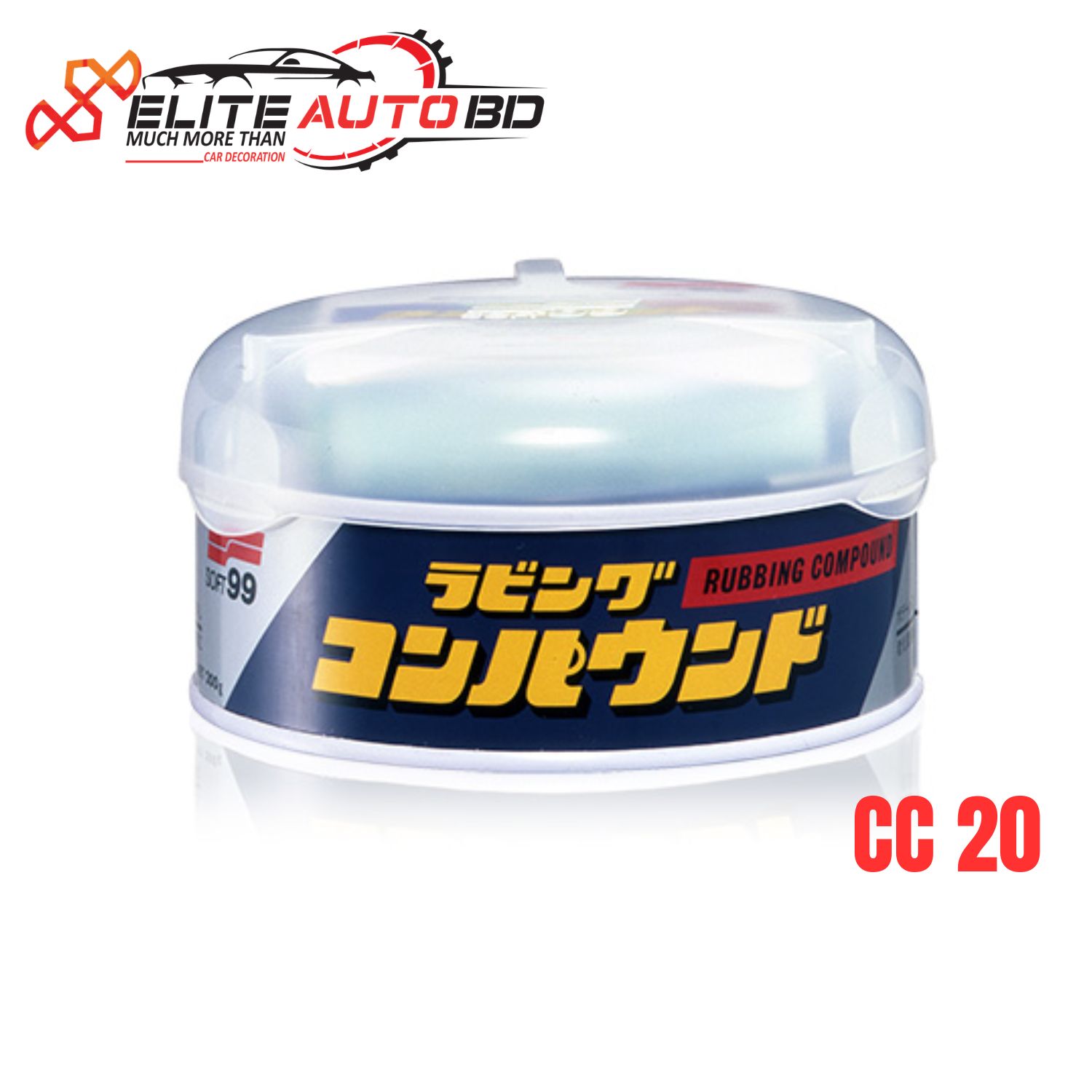 Soft99 Rubbing Compound Wax - Car Scratch Remover & Polish | Soft99 | CC 20 | Elite Auto BD.