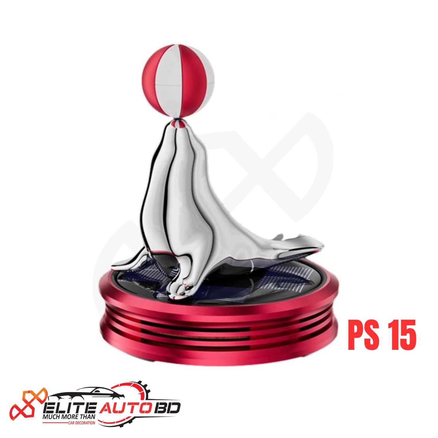 Senbolia Sea Lion Solar Car Air Freshener Rotating Car Aromatherapy Fragrance Diffuser | PS 15 |  Elite Auto BD.