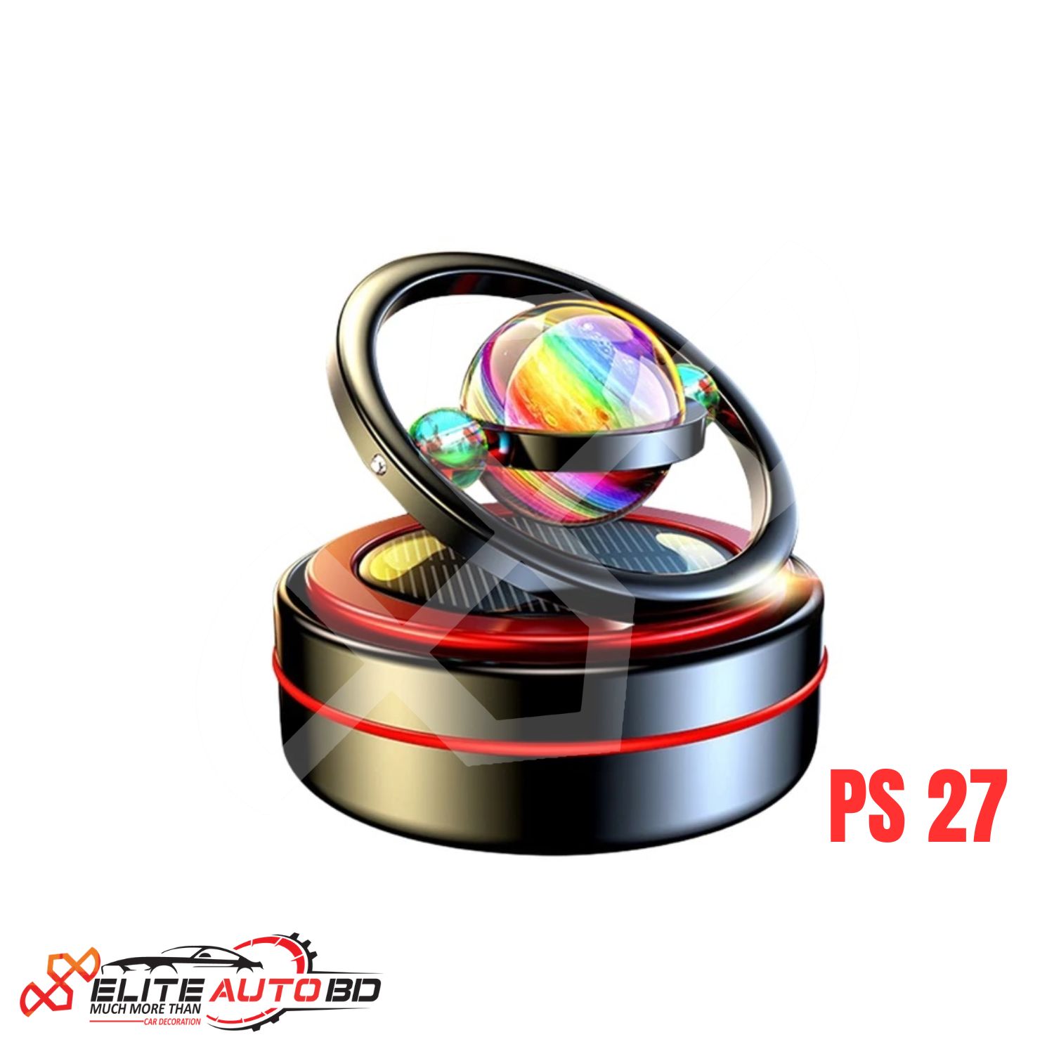 Solar Powered Rotating Car Air Freshener & Dashboard Ornament | PS 27 |  Elite Auto BD.