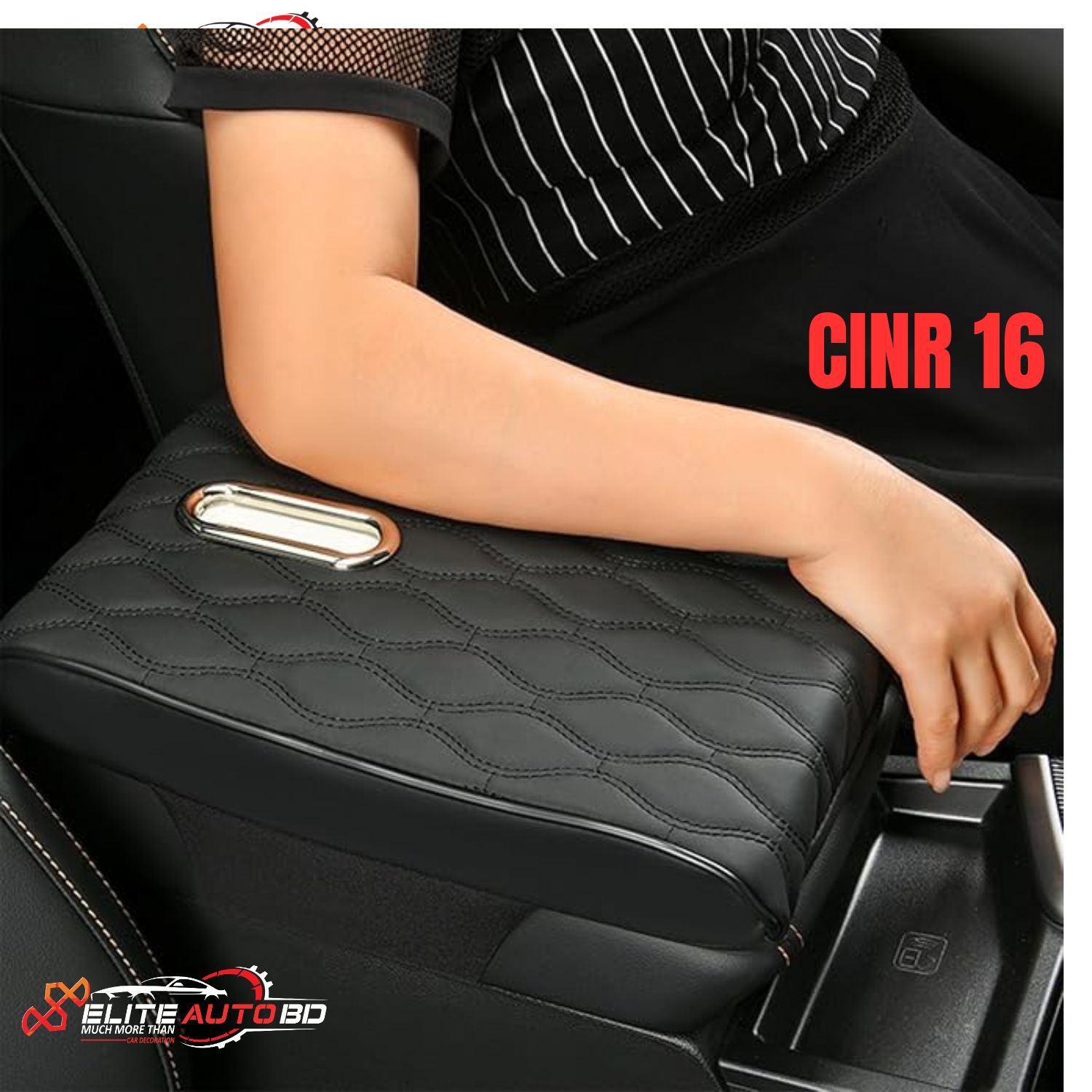 Center Console Protector Pad for Toyota Aygo X AB70/Aygo 5-Door/Aygo 3-Door 2005-2025 Center Console Armrest Cover Automotive Decoration Accessories,Black | CINR 16 | Elite Auto BD