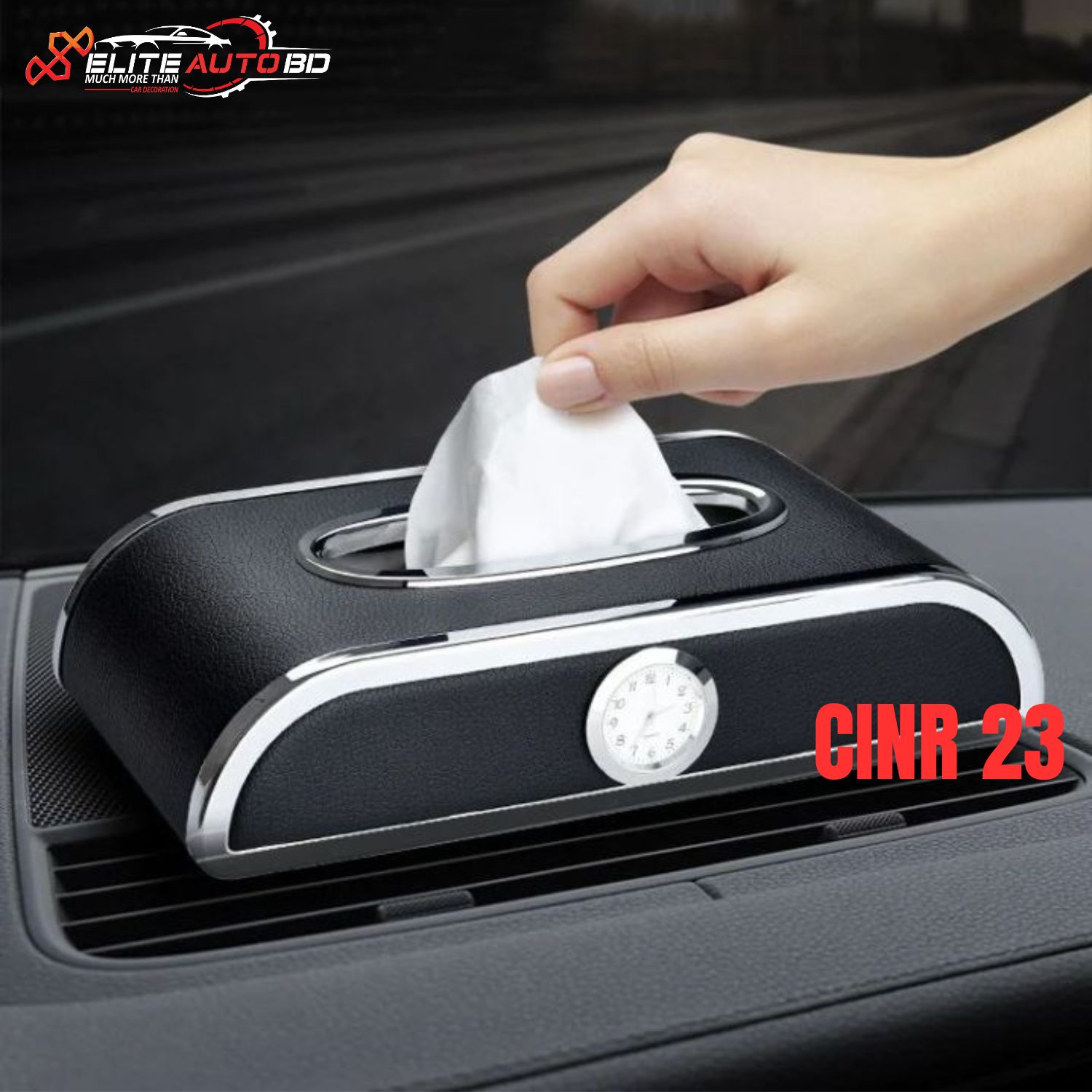 Tissue Box Multifunctional Creative Napkin Storage Slim Box | CINR 23 |  Elite Auto BD