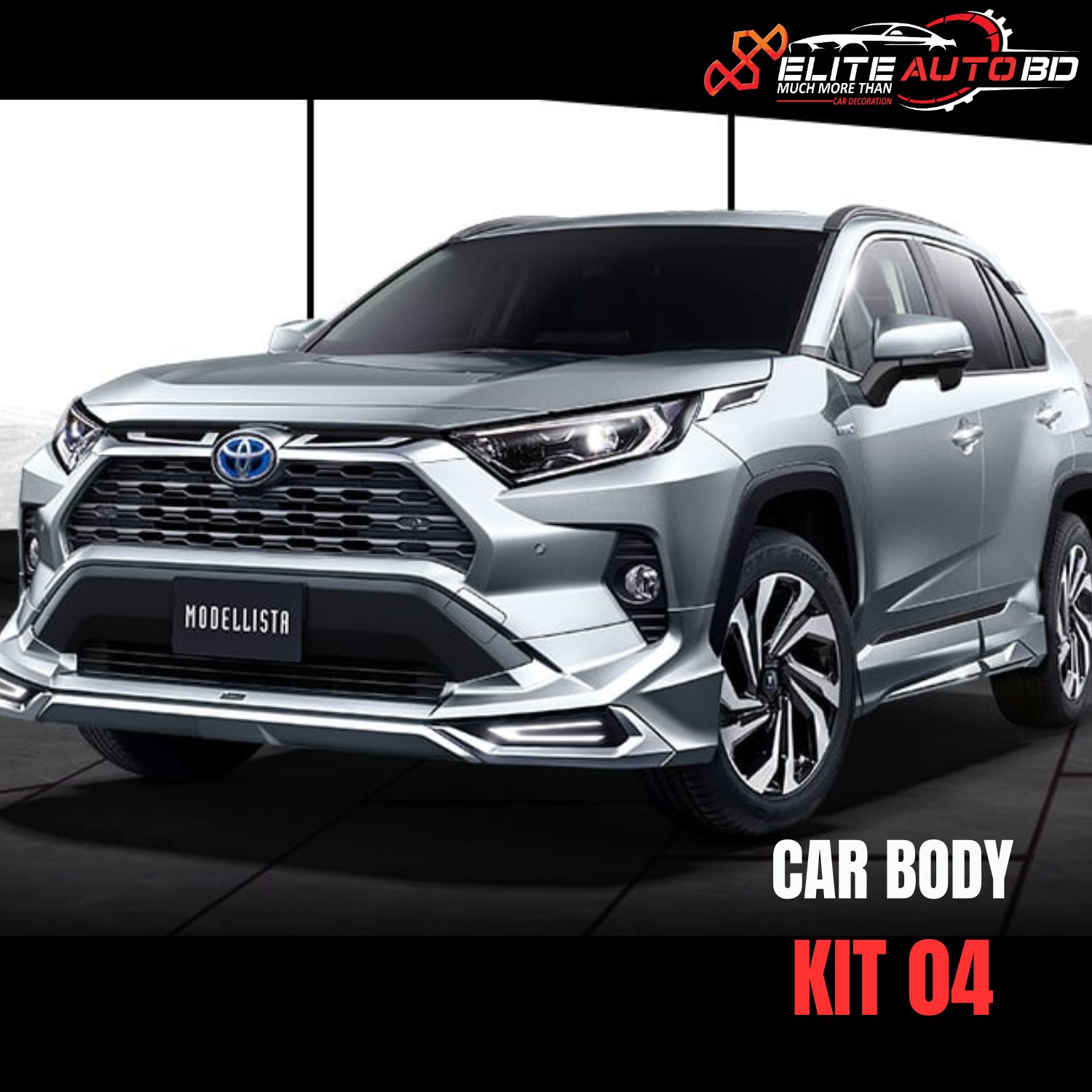 The Modeller’s body kit for the Toyota RAV4 2018-2022 | Body Kit 04 | Elite Auto BD