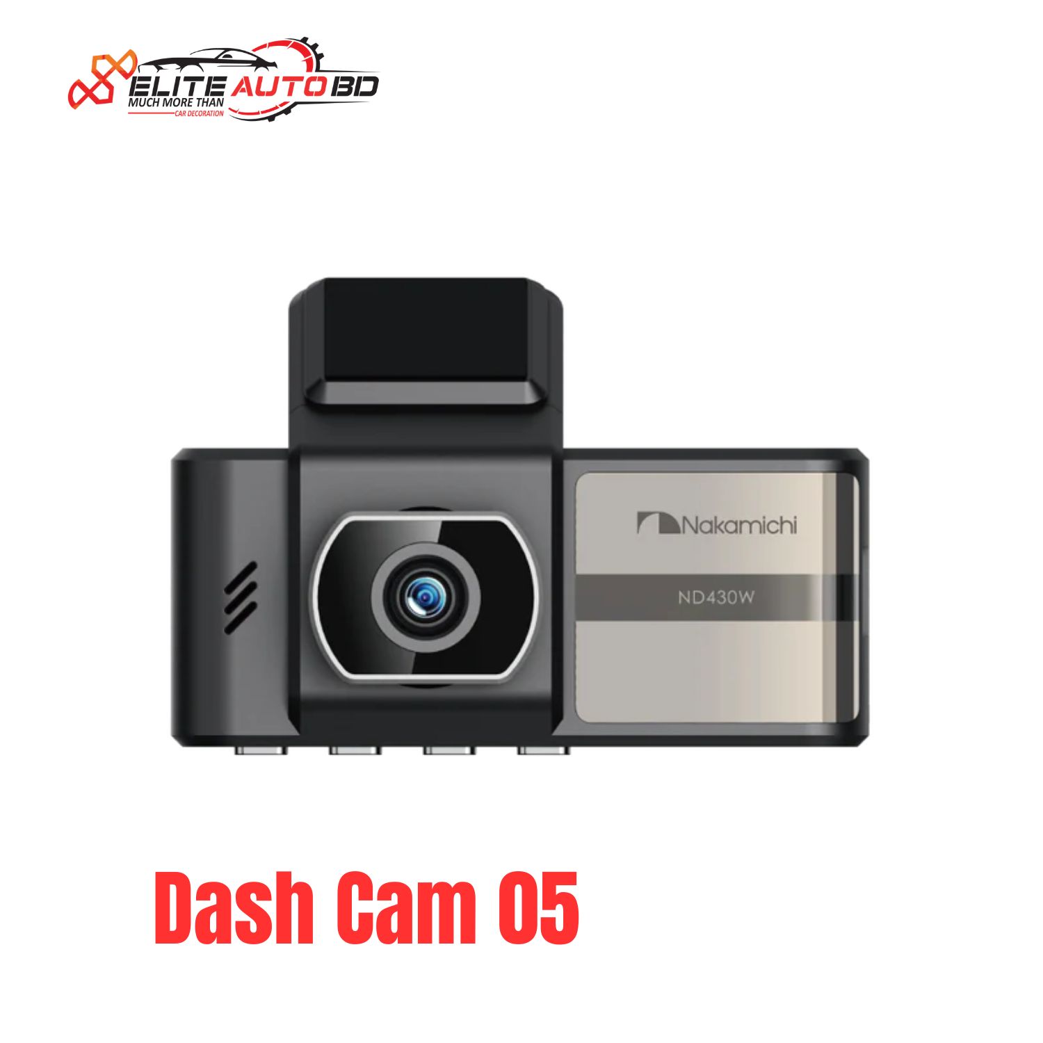 Nakamichi ND 430W Dash Cam – Full HD Car Camera with Night Vision, Loop Recording & App Control | Dash Cam 05 | Elite Auto BD