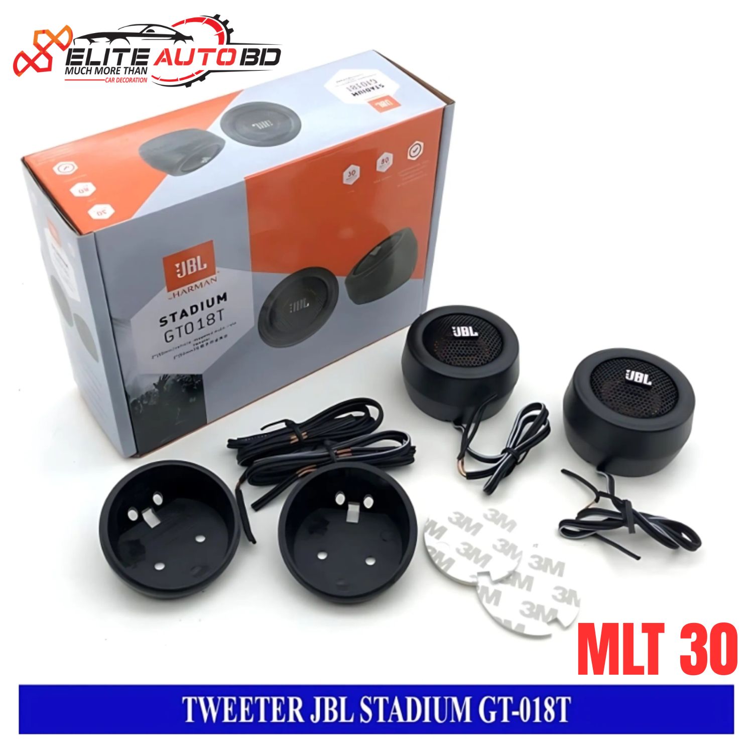 JBL Stadium GTO18T Car Tweeter – 2" 80W High-Performance Vehicle Audio System | MLT 30 | Elite Auto BD