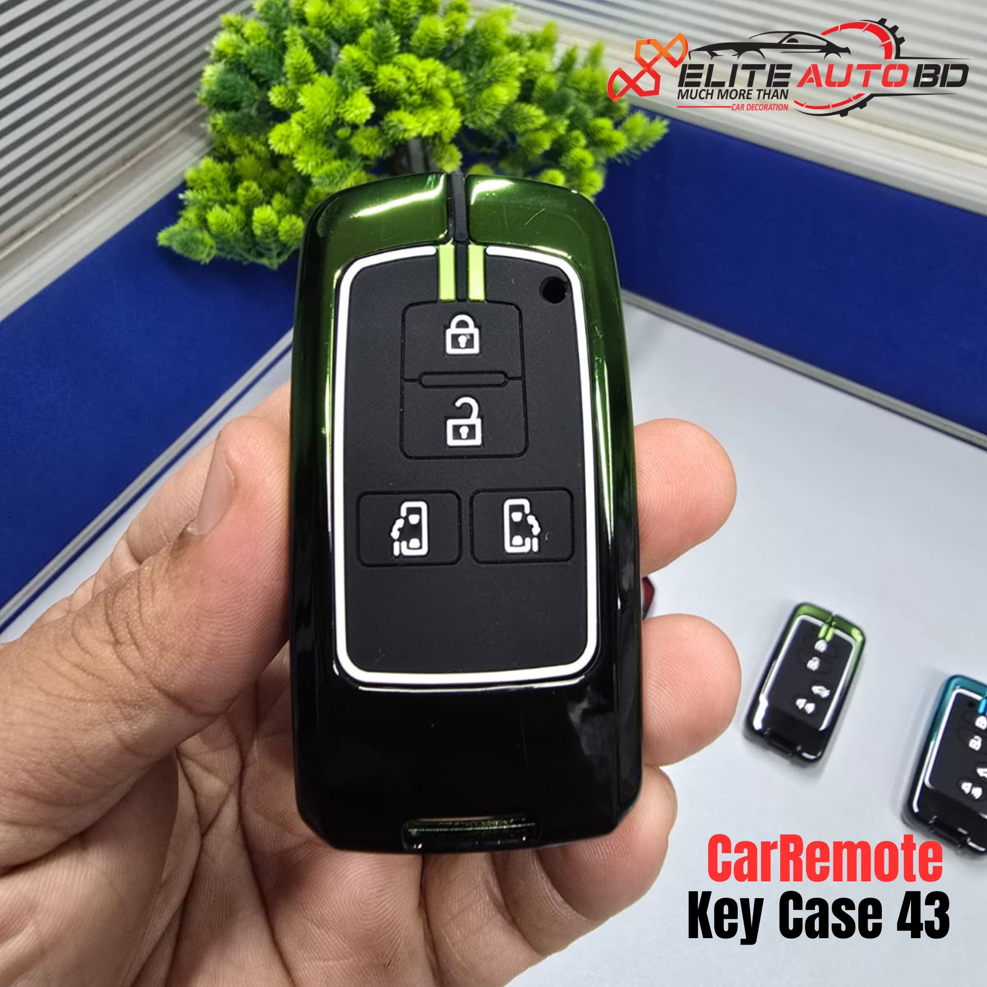 Heavy-Duty Metallic Gloss Car Key Shell Protector for Toyota Noah / Esquire / Voxy | Car Remote Key Case 43 | Elite Auto BD